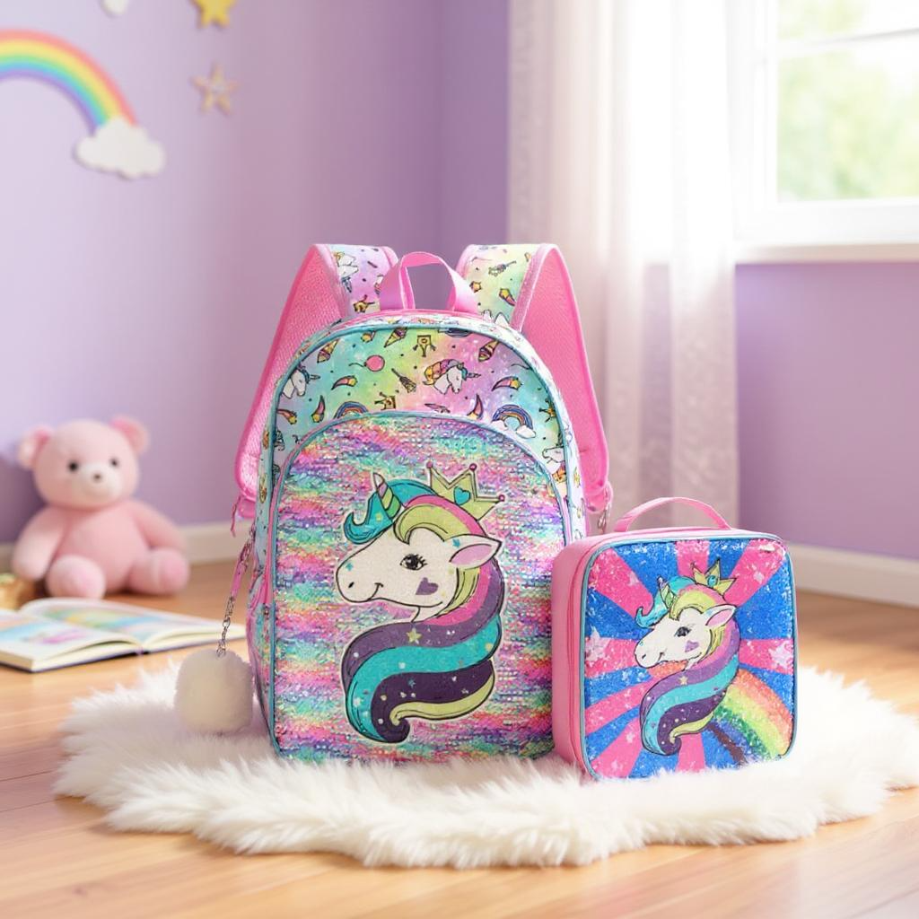 Pink 3pc mermaid set
